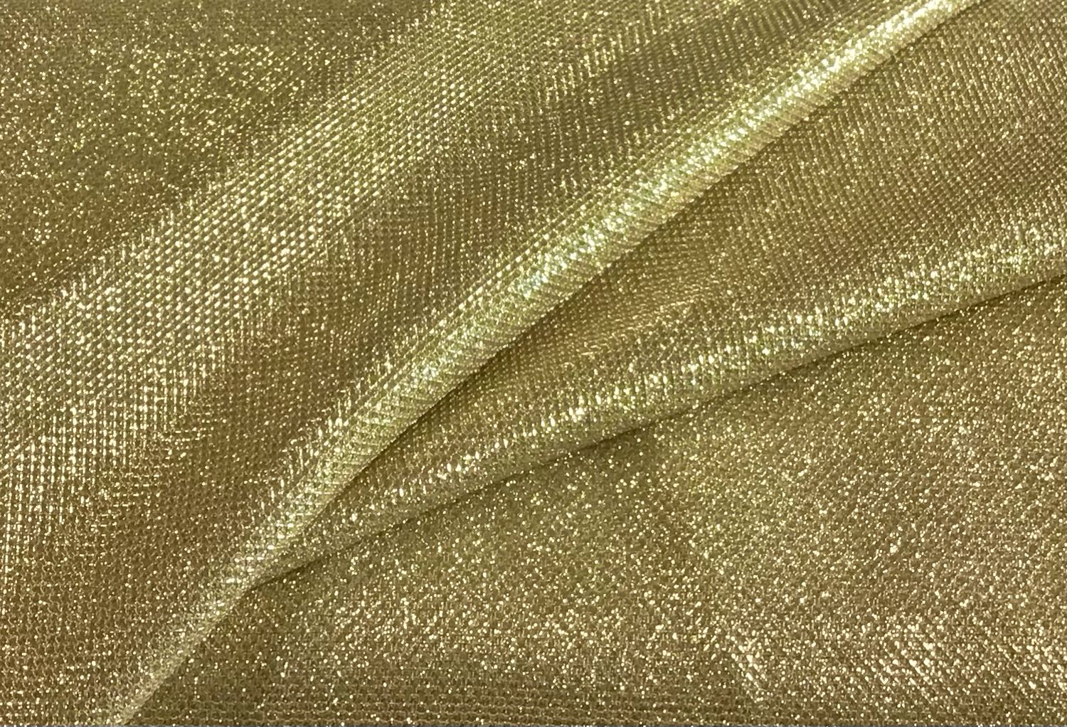 Metal Shiny Fabric- Gold