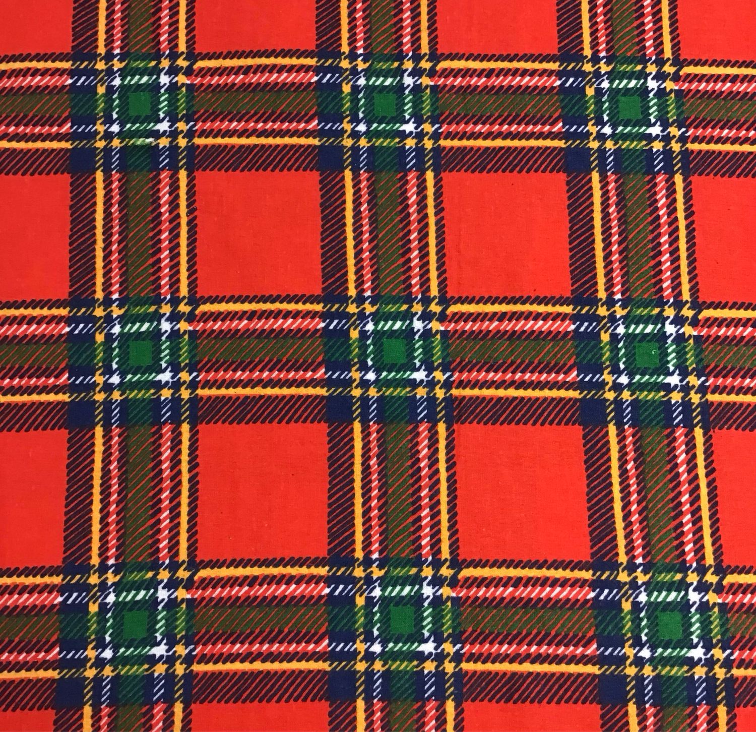 Brushed Cotton- Red Checked