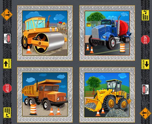 Construction Vehicles Panel