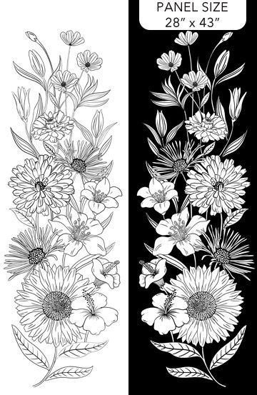 Ebony &amp; Ivory Panel