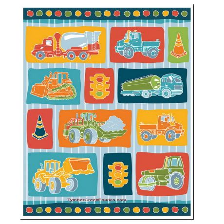 Construction Trucks Panel