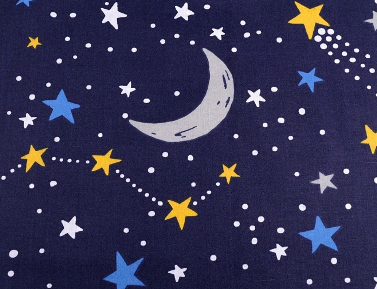 Cotton Fabric- Night Sky