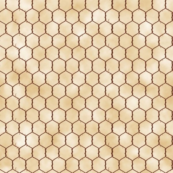 Down On The Farm Chicken Wire Beige
