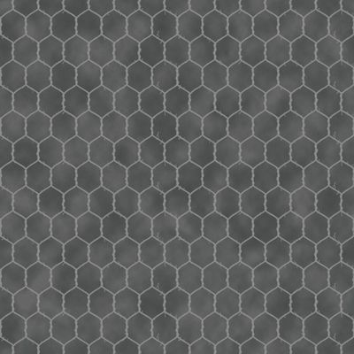 Down On The Farm Chicken Wire Grey