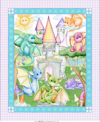 Dragon Friends - Castle Panel
