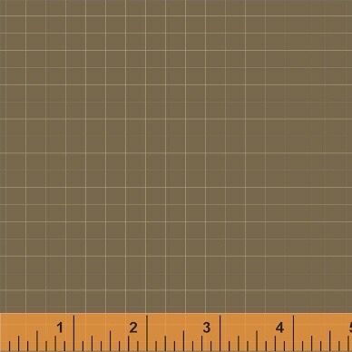 Elm Cottage - Khaki Grid