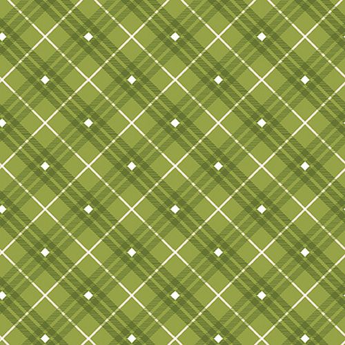 Gnome for the Holidays- Plaid- Green