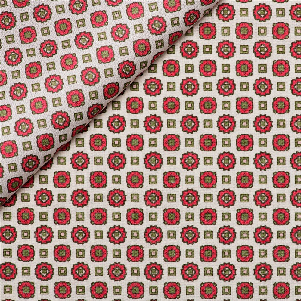 Italian Craft Cotton- Red 3