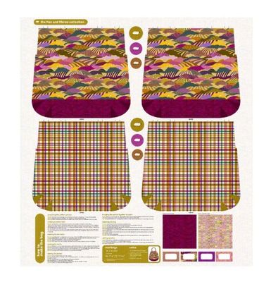 Flax And Fibres- Bag Panel