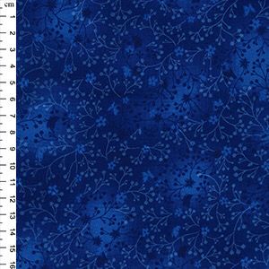 Flowers- Navy