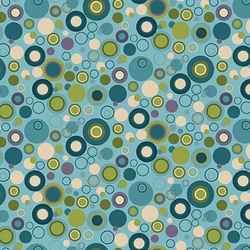Gnome for the holidays- Bubble Dot- Teal