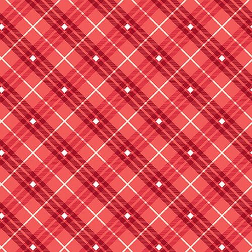 Gnome for the holidays- Plaid- Rose