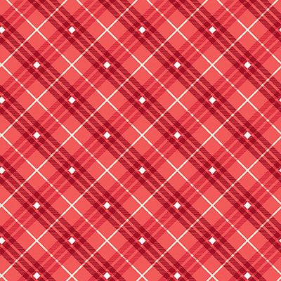 Gnome for the holidays- Plaid- Rose