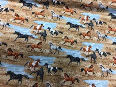 Running Free - Horses