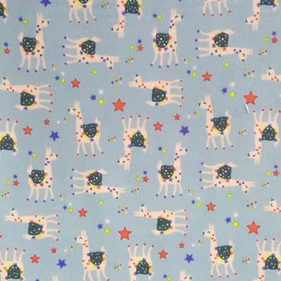 Llamas Brushed Cotton
