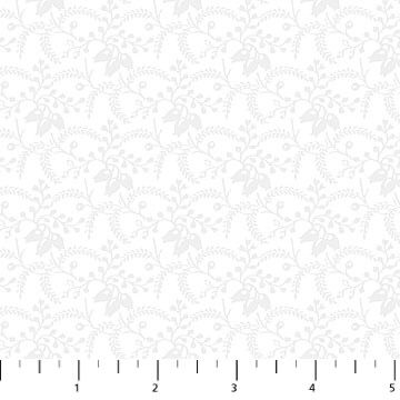 Orchids In Bloom - Floral White On White