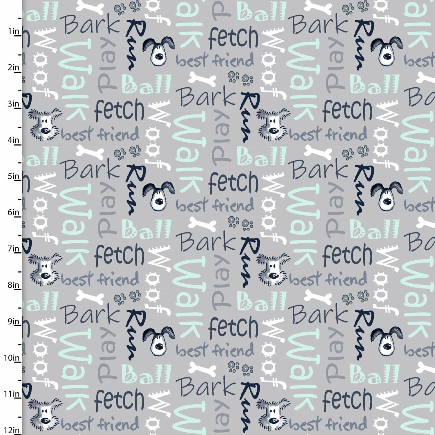 Poochie McGruff Brushed Cotton Barks