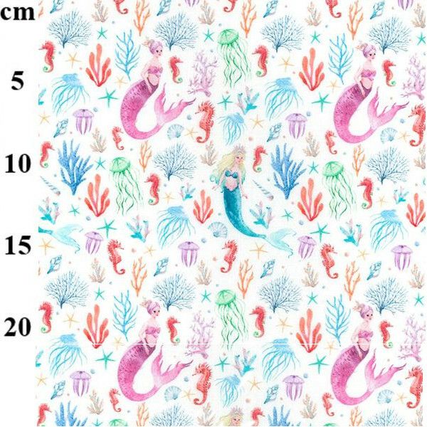 Mermaids, Seahorses And Jellyfish