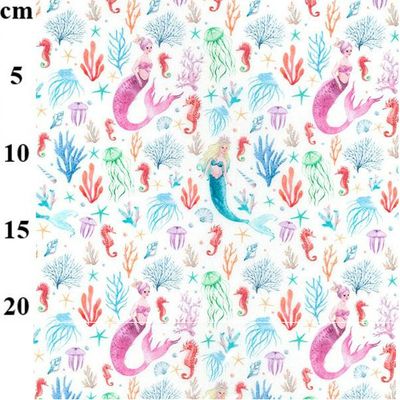 Mermaids, Seahorses And Jellyfish