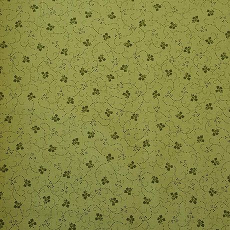 Poppies Pattern Green