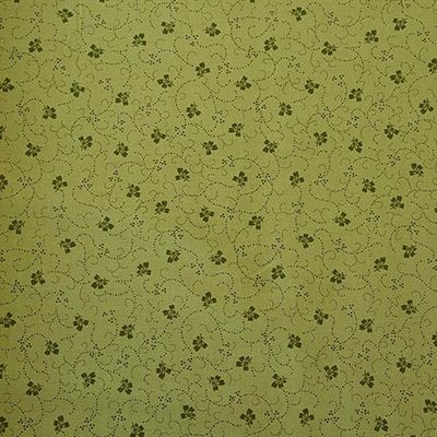 Poppies Pattern Green