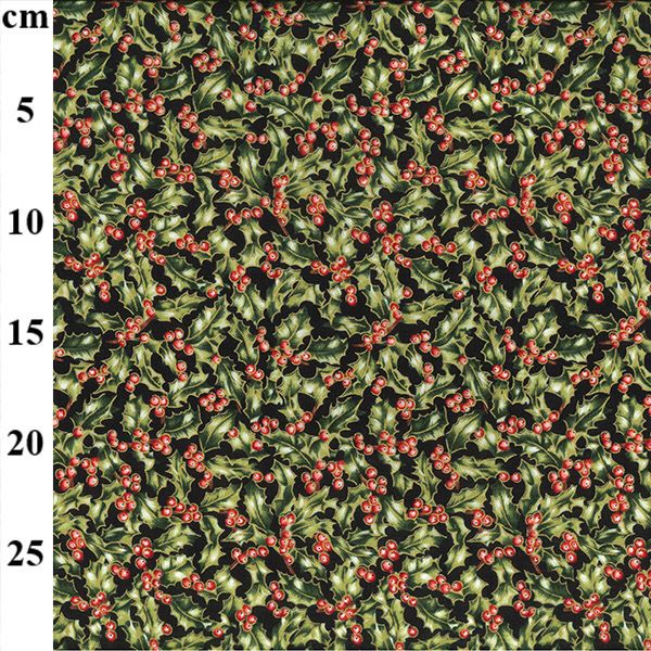Rose And Hubble Christmas Print- Black