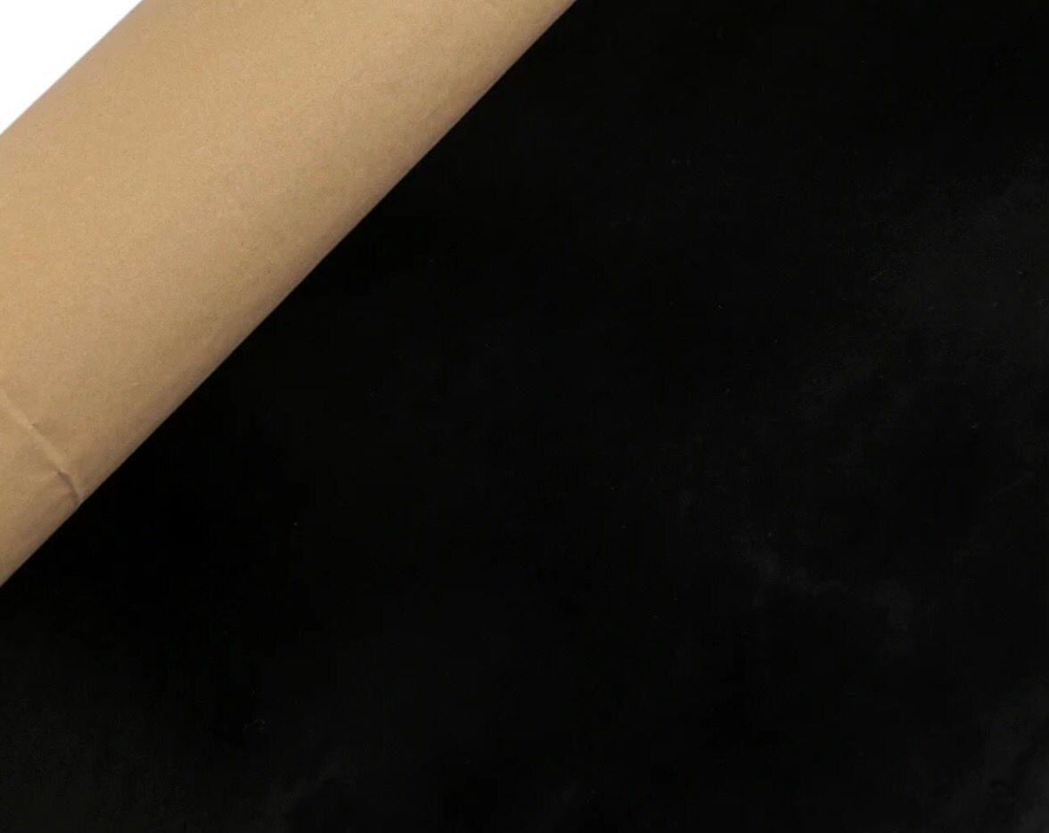 Self-adhesive Velvet Black