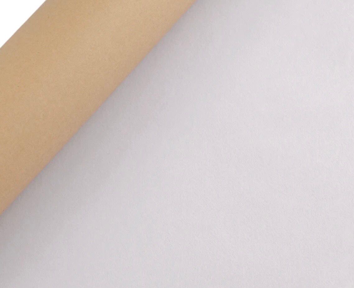 Self-adhesive Velvet White