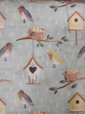 Smitten With Spring Birds On Duck Egg