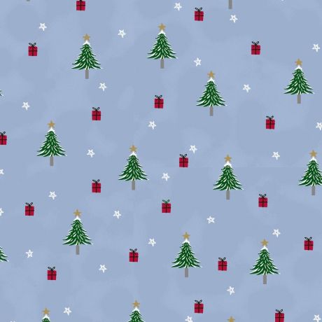 Snow House Trees