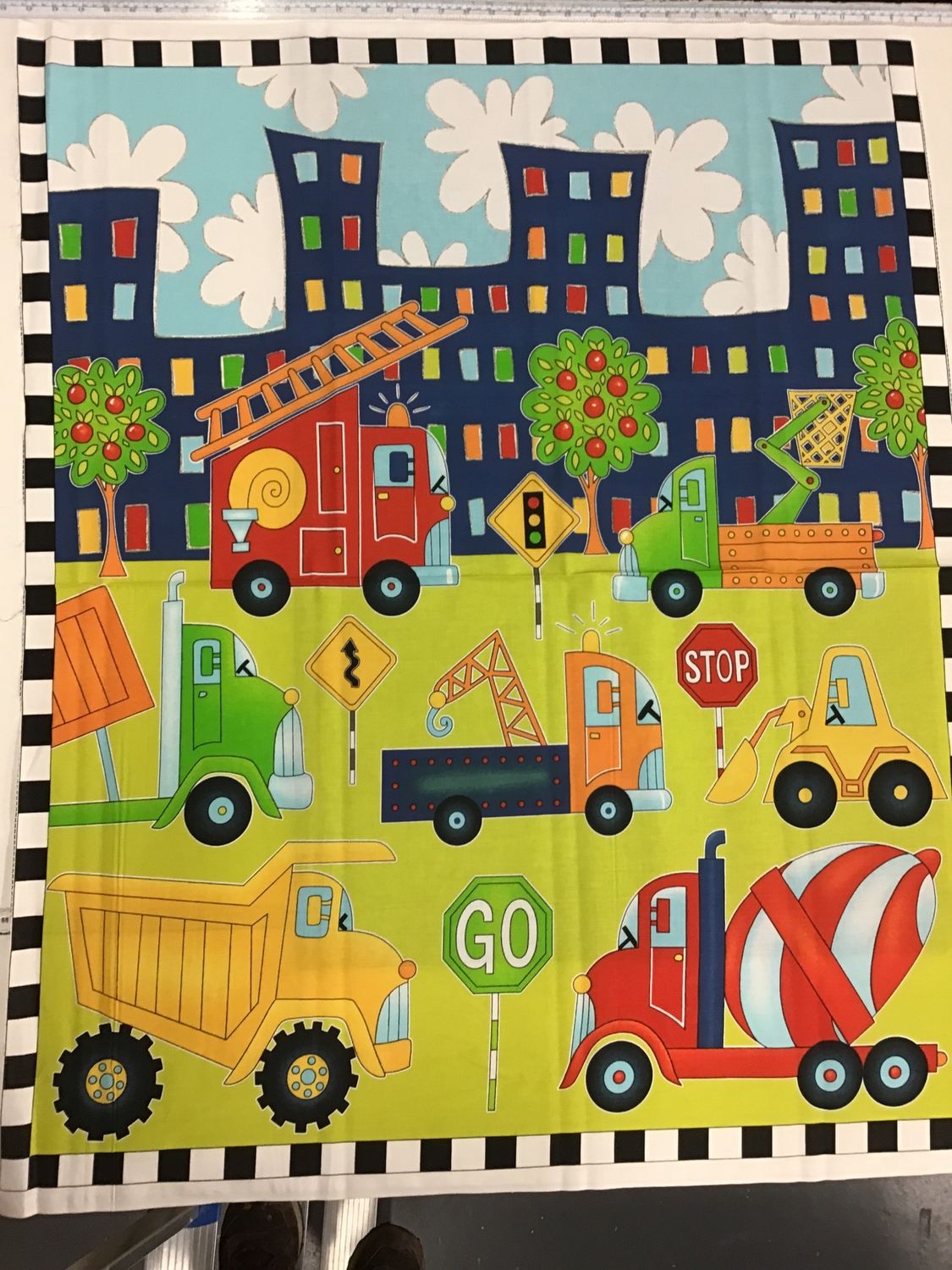 Stop Go Village Panel