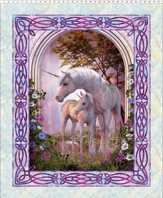 Unicorns Large Panel