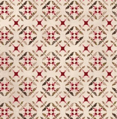Tickled Pink- Geometric Cream