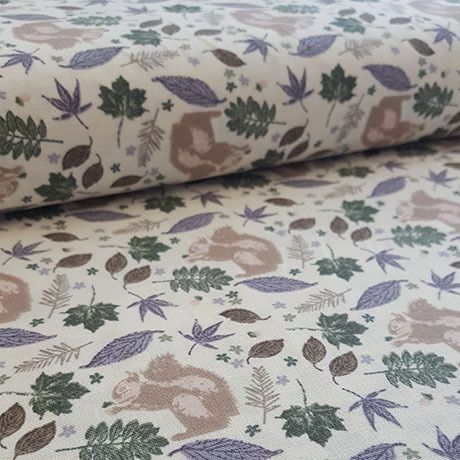 Autumn Leaves Multi Cream