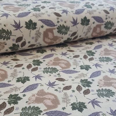 Autumn Leaves Multi Cream