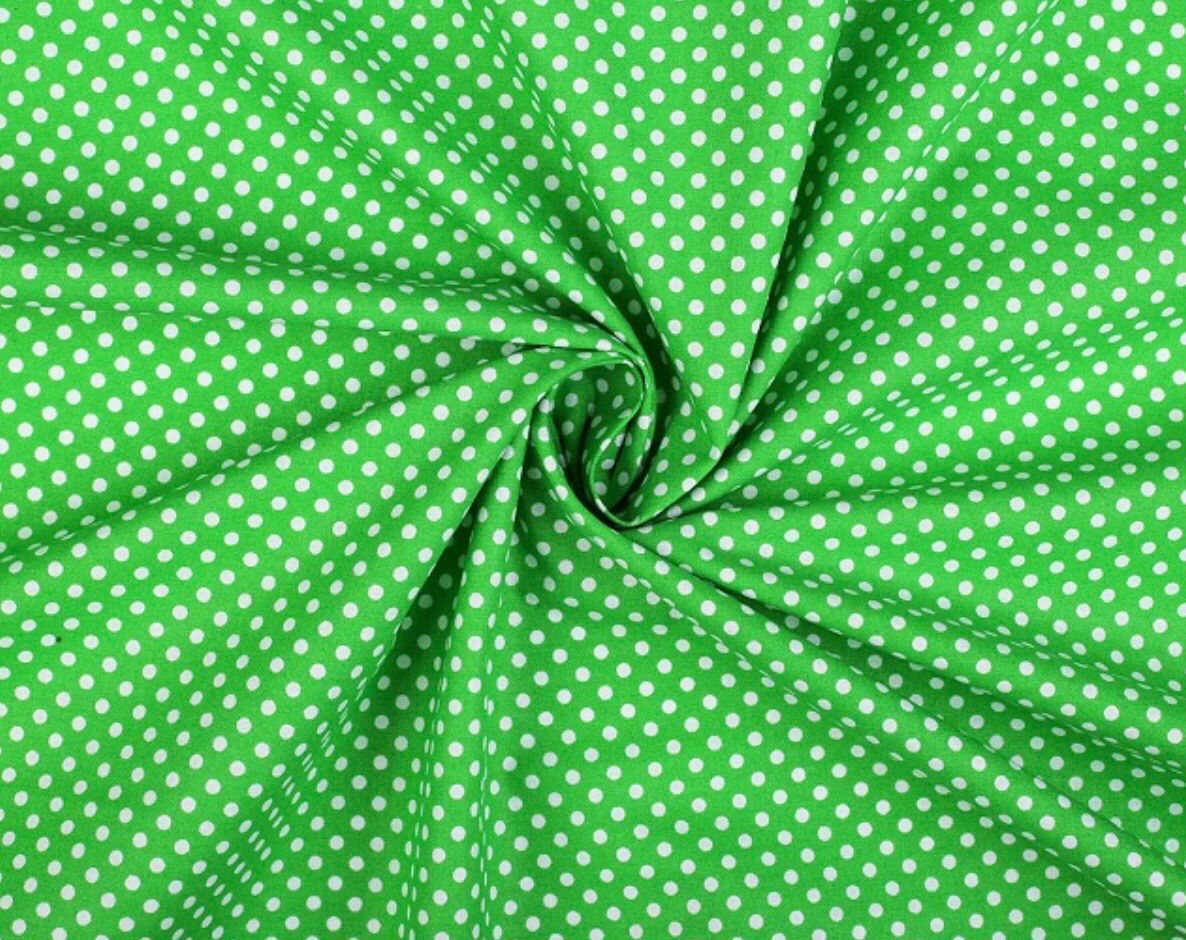 White Dots On Green