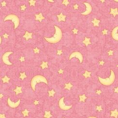 Moons And Stars Pink