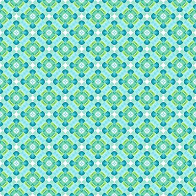 Dragon Friends Aqua Kaleidoscope