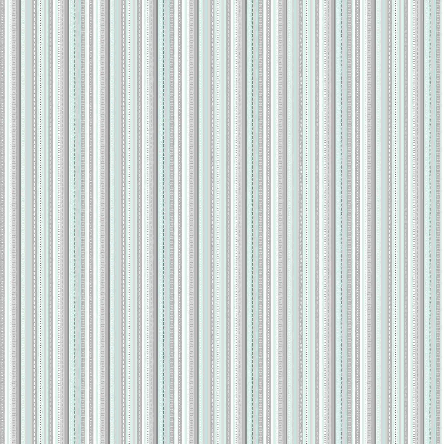 Hello Little One Stripe Turquoise