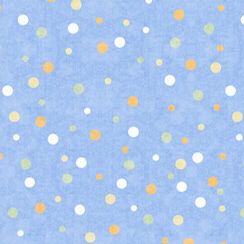 Spots On Blue