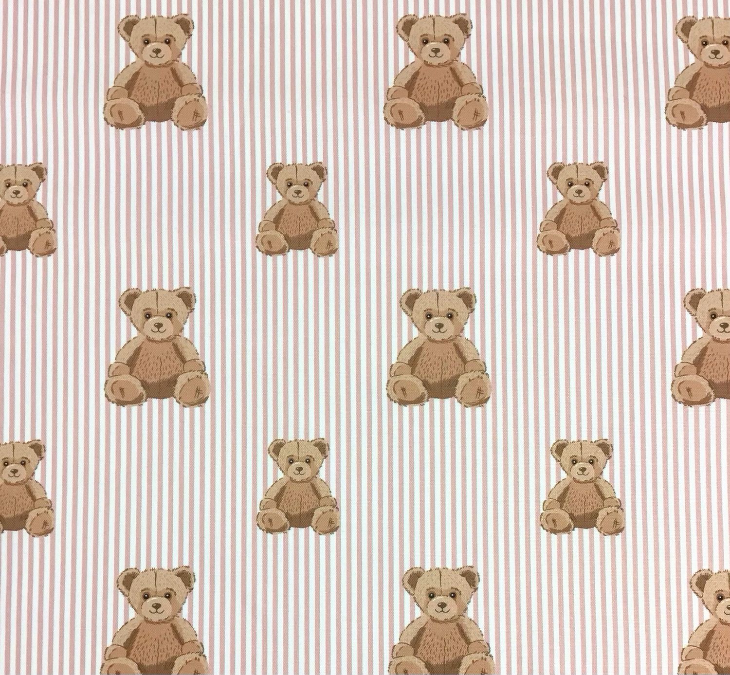 Toybox Treasures- Vintage Teddy Pink
