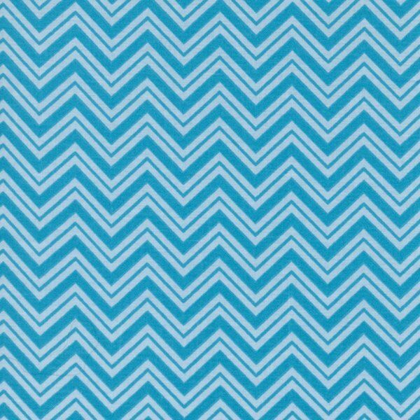 Urban Zoo Blue Chevron