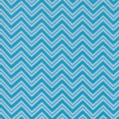 Urban Zoo Blue Chevron