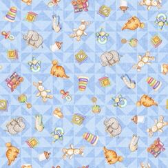Tossed Toys Blue