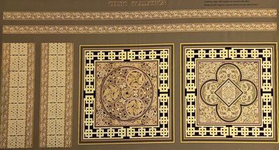 Celtic Design Panel- Gold