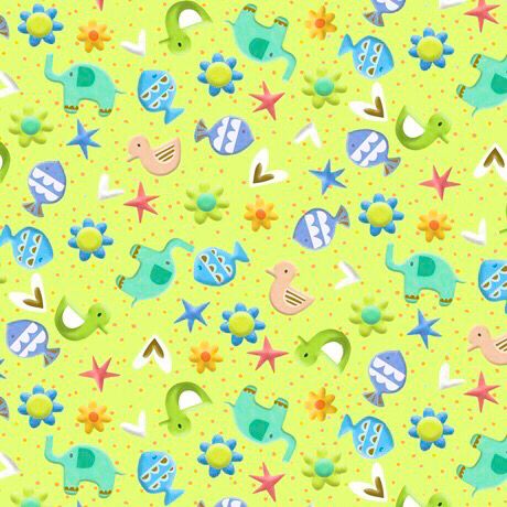 Lil' Sunshine Animal Toss- Green