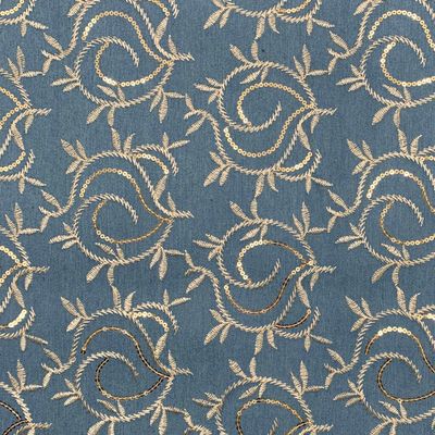 Embroidered Denim