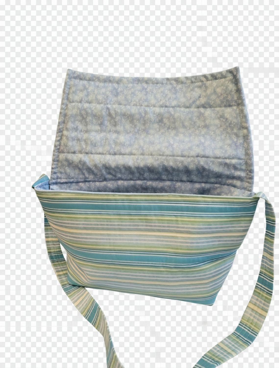 Aqua Messenger Bag