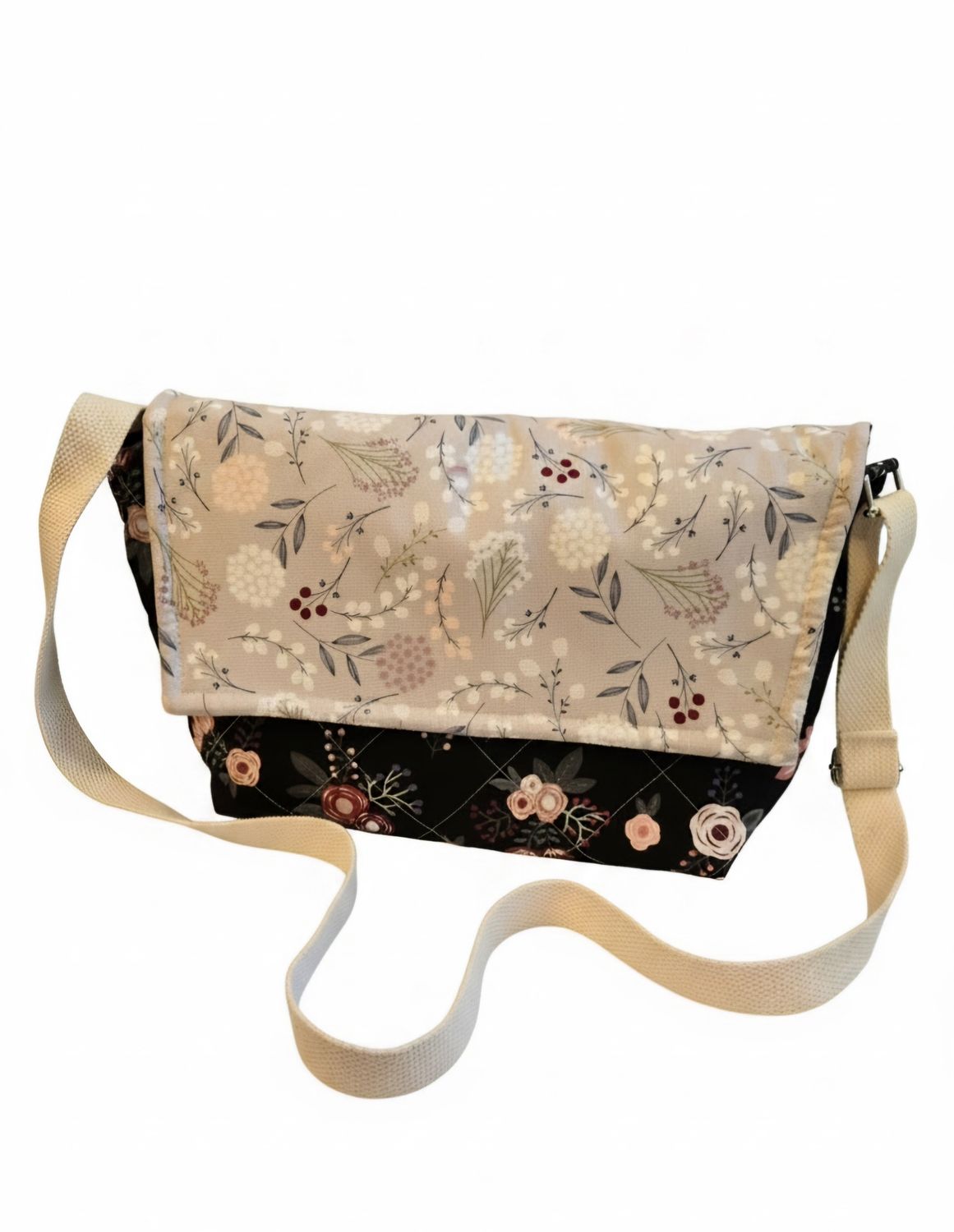 Bloom Haven Messenger Bag