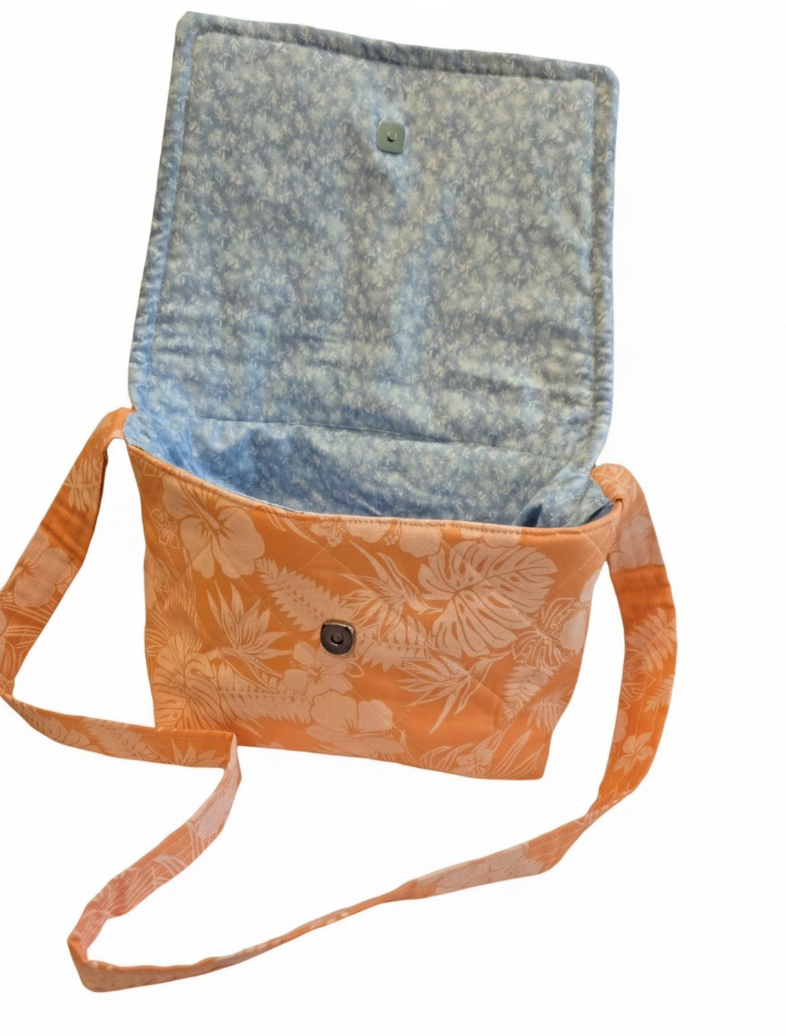 Hibiscus Messenger Bag